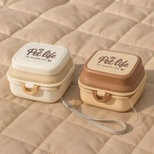 Luxe Foldable Pet Dining Box – Because Style Shouldn’t Stop at Supper.