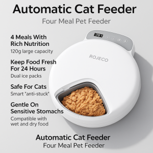 Smart Cat Food Feeder -  Battery
