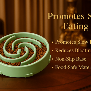 Slow feeding bowl