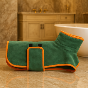 The Pawsh Pup Bathrobe – Because Even Spa Days Deserve Style, Darling