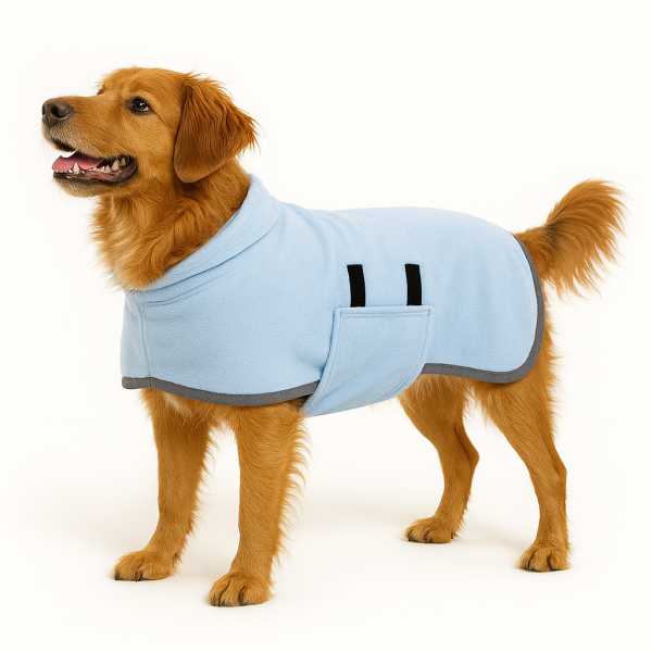 The Après-Bath Luxe Robe – Spa Style for Sophisticated Pooches - Image 3