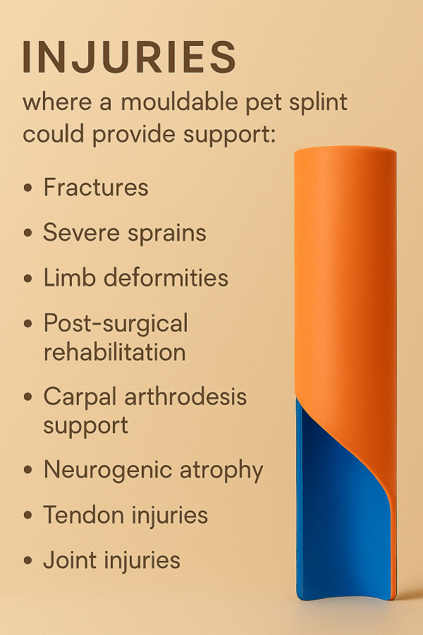Paw & Order: Mouldable Pet Splint & Support Wrap Kit - Image 2
