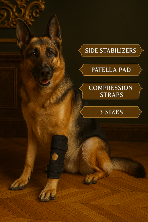 The Luxe Limb Brace – Orthopaedic Support for Stylish Paws - Image 4