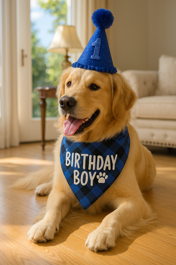 “The Birthday Prince Paw-ty Set”
