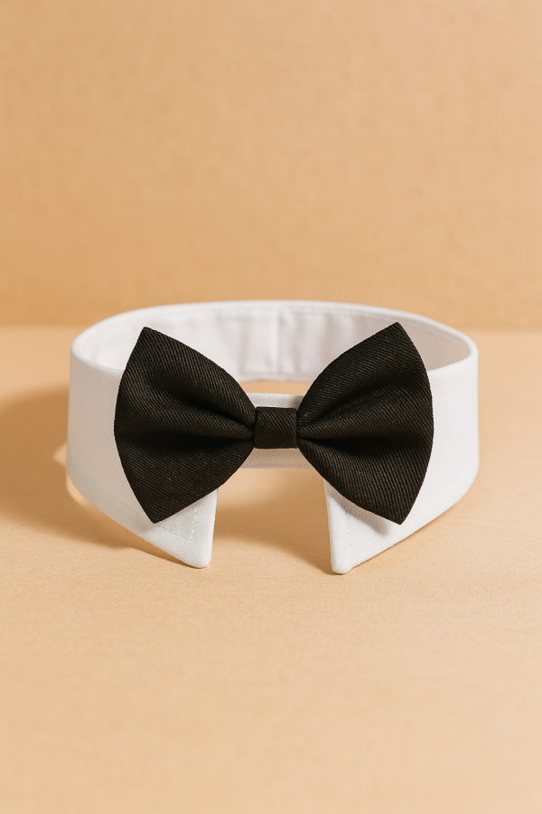 The Pawfect Look: Wedding Day Tux Collar” - Image 2