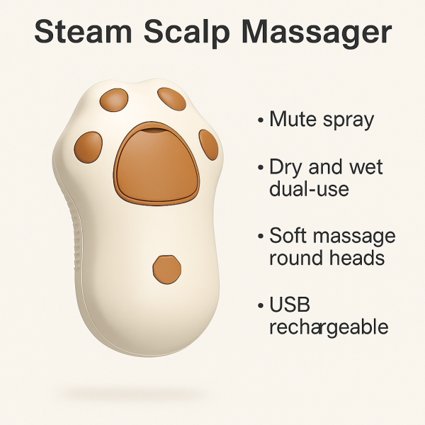 The Pawfect Spa Mist Brush – Luxe Pet Grooming with a Touch of Steam - Image 2