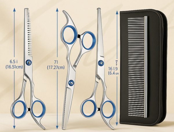 Pawfectly Chic Grooming Scissor Set – 5-in-1 Everyday Elegance Edition - Image 4