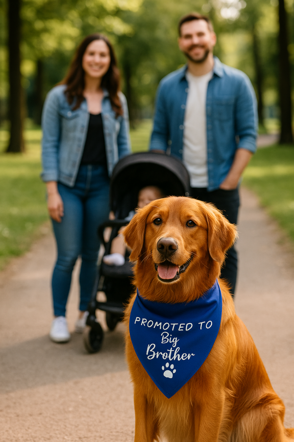 Firstborn Fur Baby — Promoted to Big Brother