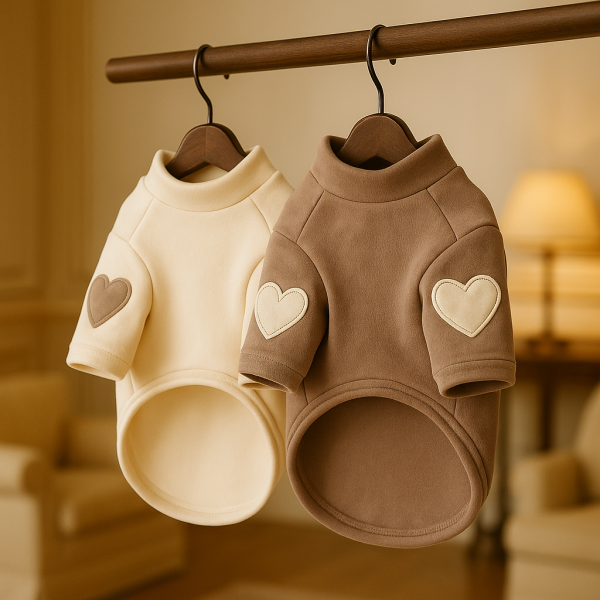 Heartfelt Hug” Luxe Fleece Jumper – XL Edition for Stylish Snugglebugs - Image 2