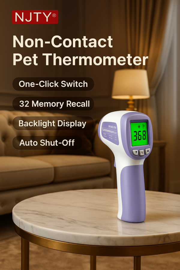 “The TempTails™ Luxe No-Touch Pet Thermometer – Wellness Without the Wiggles” - Image 2