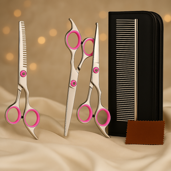 Pawfectly Chic Grooming Scissor Set – 5-in-1 Everyday Elegance Edition - Image 2