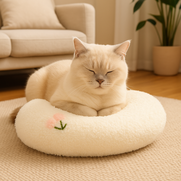 “The Paws & Whiskers Luxe Cloud Pillow Collection” Because even royalty deserves a rest. - Image 6
