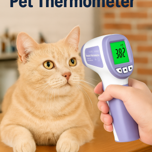 “The TempTails™ Luxe No-Touch Pet Thermometer – Wellness Without the Wiggles”