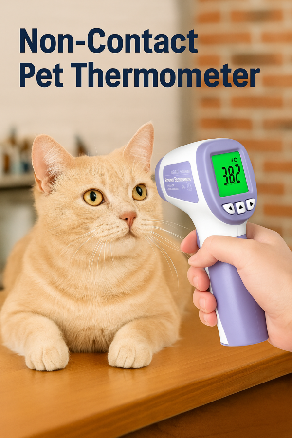 “The TempTails™ Luxe No-Touch Pet Thermometer – Wellness Without the Wiggles”