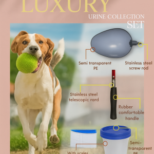 Paws for Luxury Urine Collection Set – No Squat, No Spill, No Stress
