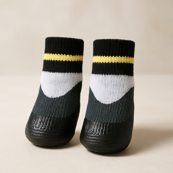 🖤 “City Stride Luxe” Waterproof Dog Socks – Black & Bold (Ltd Edition) 🖤 - Image 2