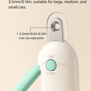 The Luxe Precision Claw Clipper – With Adjustable Aperture & Hidden Nail File