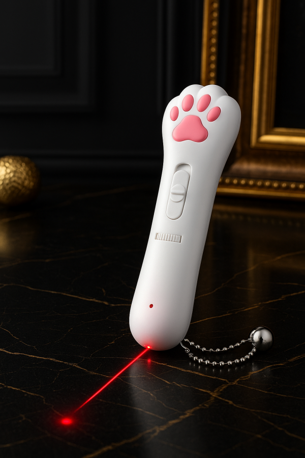 LumiPaw™ 3-in-1 Cat Teaser & Health Light – Play. Detect. Illuminate. - Image 3