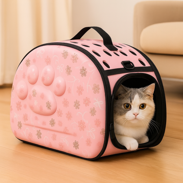 “The Pawsh Pet Getaway Carrier – Pink Edition” - Image 2