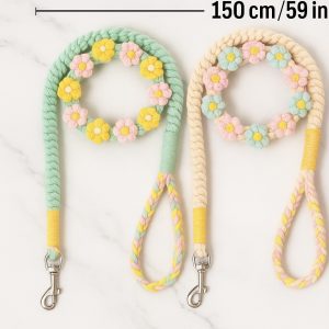 “Leash the Bloom – Botanical Chic in Every Step”