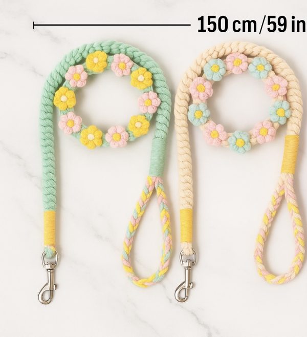 “Leash the Bloom – Botanical Chic in Every Step”