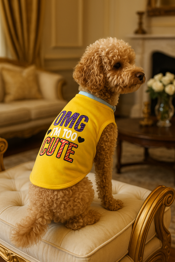 💛 OMG I’m Too Cute! Graphic Tee