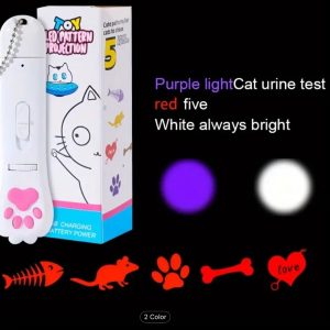 LumiPaw™ 3-in-1 Cat Teaser & Health Light – Play. Detect. Illuminate.