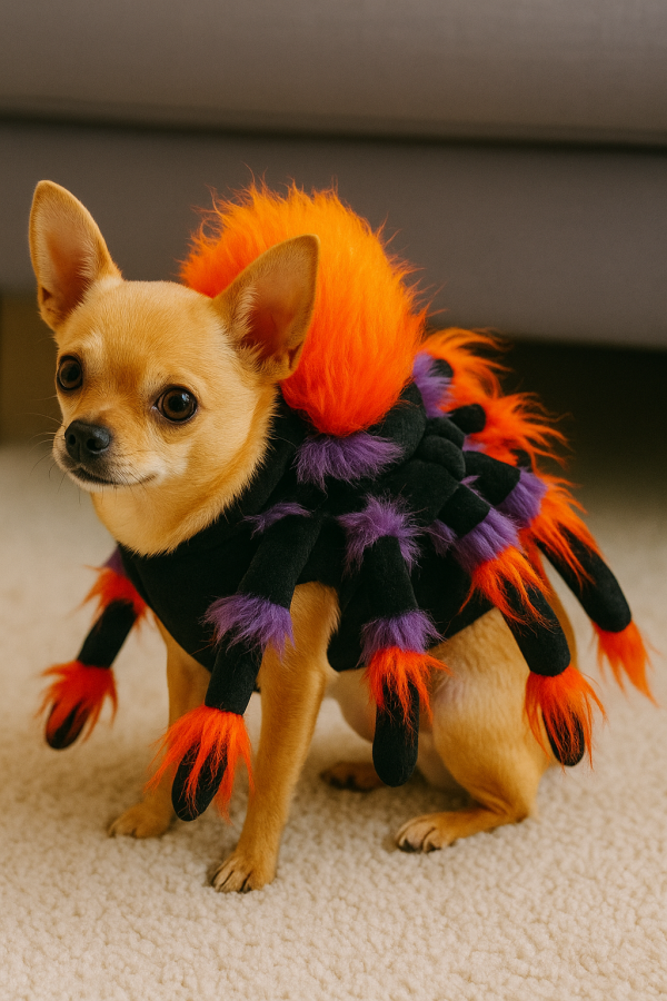 🕷️ Arachnid Chic: The Eight-Legged Statement Piece -Pet Spider Costume - Image 2