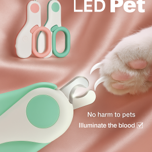 :  “The Glami-Clip™: Illuminated Elegance for Purrfect Paws & Dashing Doggos”