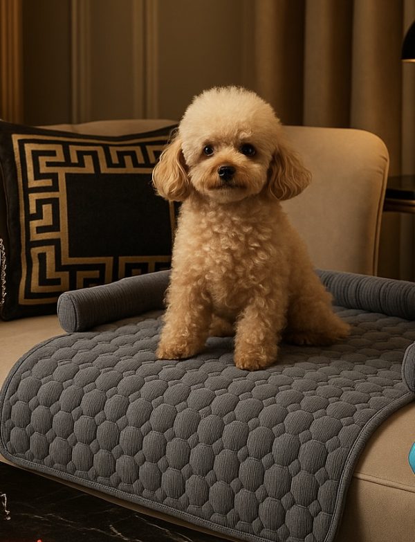 “Cloud Nine Luxe Quilted Sofa Bed – For the Classy Lap Lounger” - Image 2
