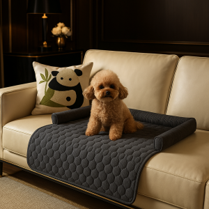 “Cloud Nine Luxe Quilted Sofa Bed – For the Classy Lap Lounger”