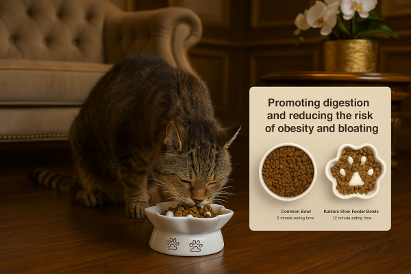 The Kaiikai Luxe Anti-Bloat Feeder — Elevated Elegance for Mindful Mealtimes”