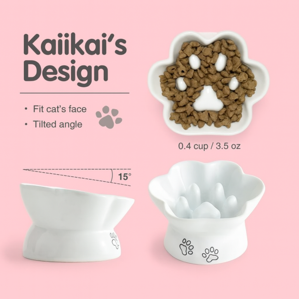 The Kaiikai Luxe Anti-Bloat Feeder — Elevated Elegance for Mindful Mealtimes” - Image 2