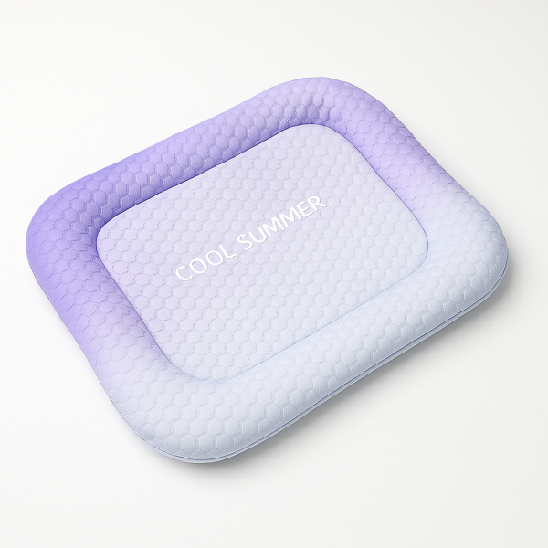 Paws for Luxury™ Summer Breeze Cooling Lounger – Gradient Lavender Bliss Edition - Image 2