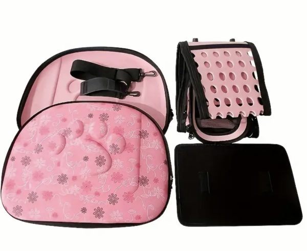 “The Pawsh Pet Getaway Carrier – Pink Edition” - Image 4