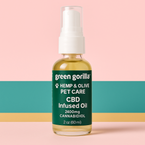 2400mg CBD Oil (60ml) – Bulk Value for Large Dogs & Multi-Pet Homes