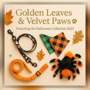 Golden Leaves and Velvet Paws